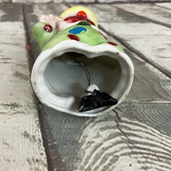 Vintage Porcelain Salute Clown Bell - Picture 11 of 13